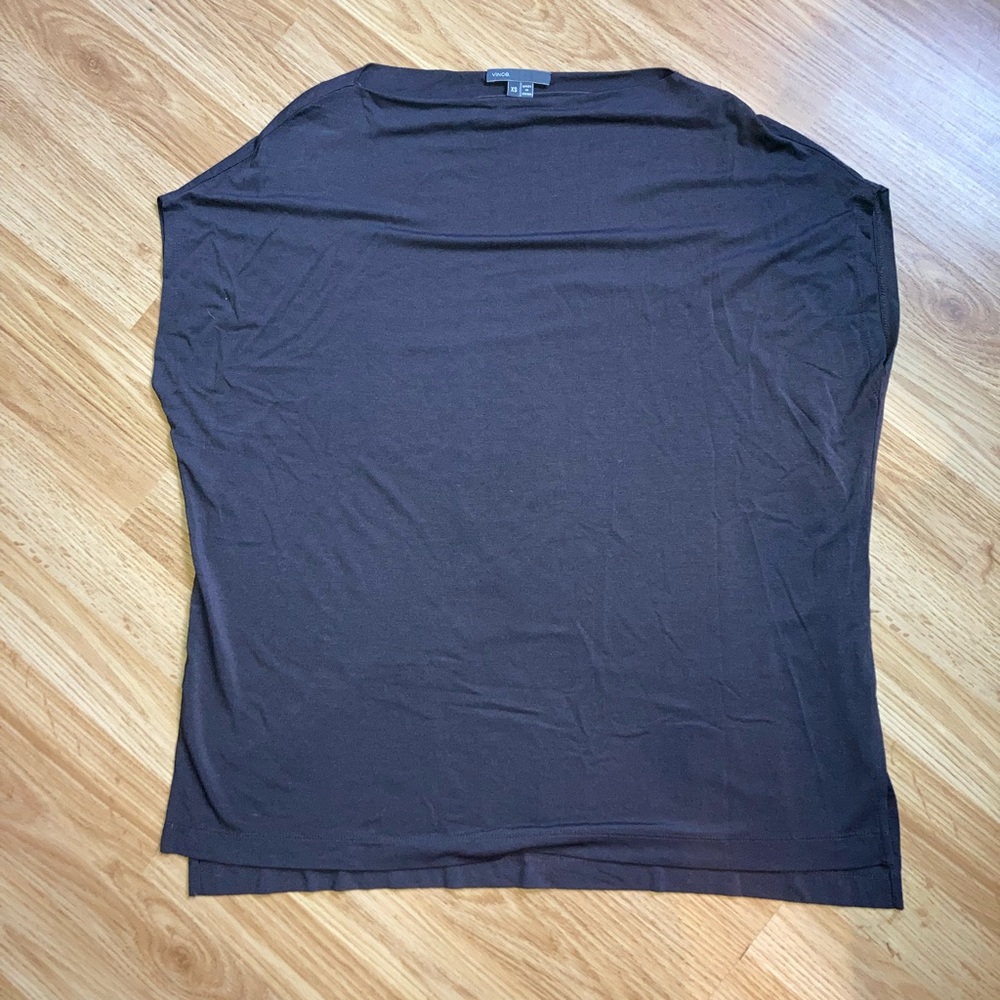 Vince Micromodal Minimalist Top Grey sz XSmall - Picture 2 of 5
